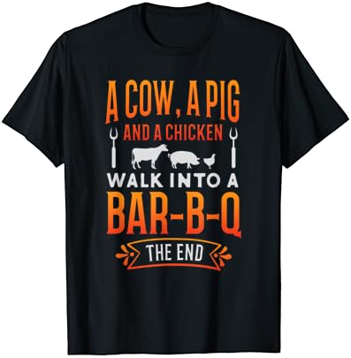 Barbecue BBQ Joke GIft For Grill Master Chef T-Shirt