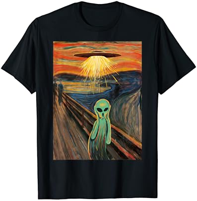 Alien Scream Painting T-Shirt